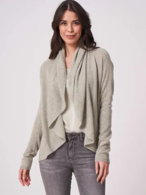 Cashmere Cardigan Seaweed