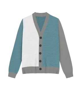 Demiboy Colorblock Knit Cardigan