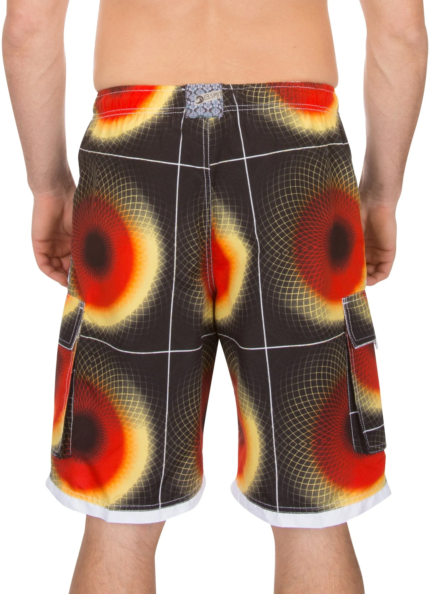 Sakkas Sun Ray Skate Surf Cargo Swim Trunks