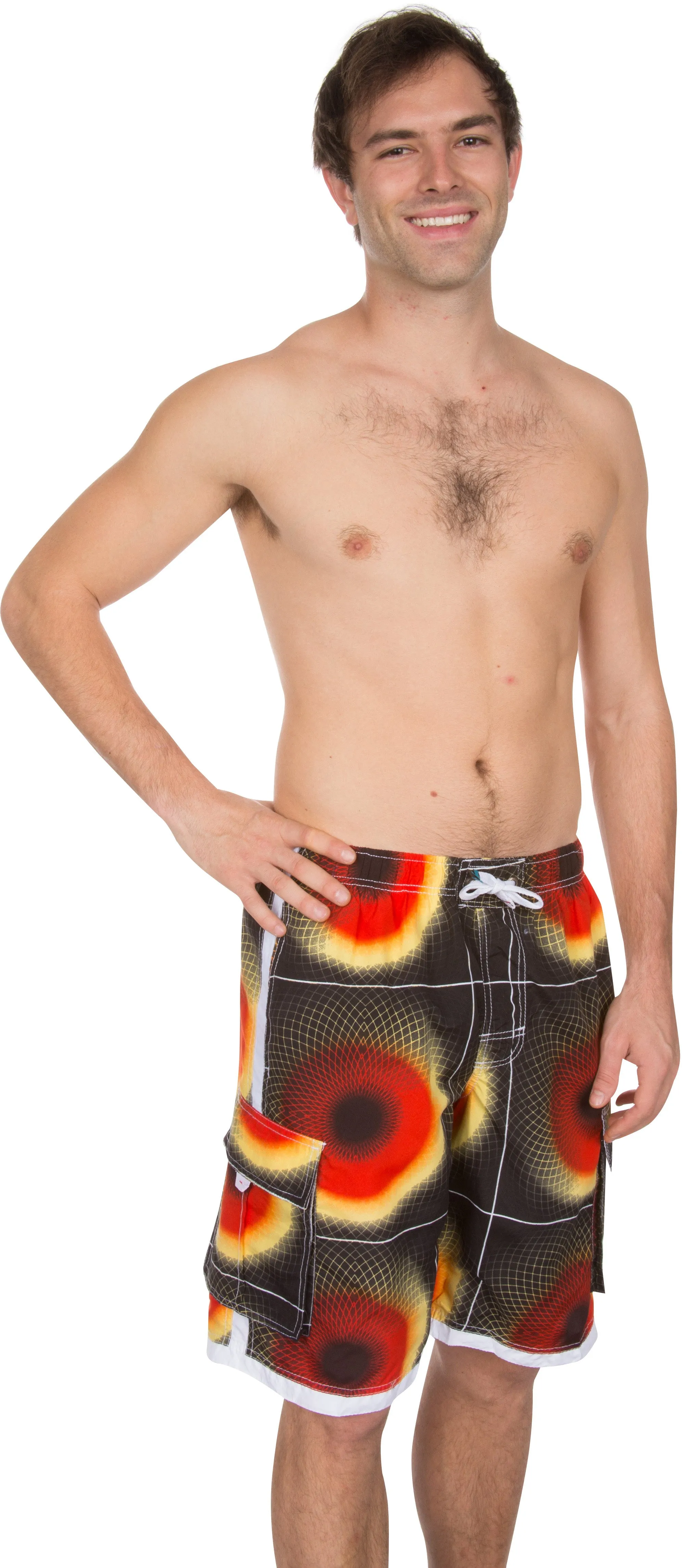 Sakkas Sun Ray Skate Surf Cargo Swim Trunks