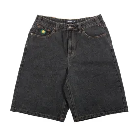 THEORIES PLAZA SHORTS WASHED BLACK